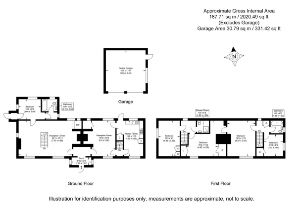 Floor Plan Image for 5 Bedroom Detached House for Sale in Church Hill, Hempstead, Saffron Walden