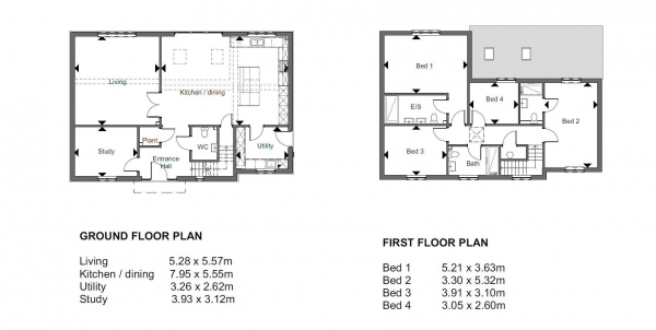 Floor Plan Image for 4 Bedroom Detached House for Sale in Stortford Road, Clavering, Saffron Walden