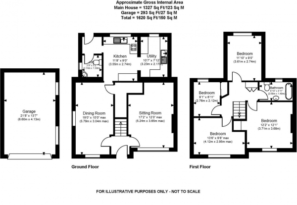 Floor Plan Image for 4 Bedroom Semi-Detached House for Sale in Landscape View, Saffron Walden