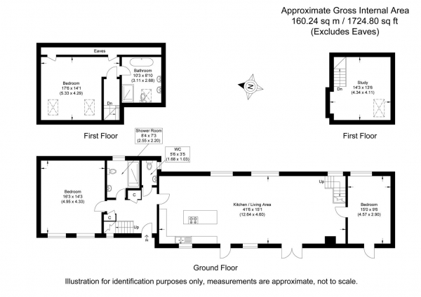 Floor Plan Image for 3 Bedroom Barn Conversion for Sale in Finchingfield Road, Hempstead, Saffron Walden