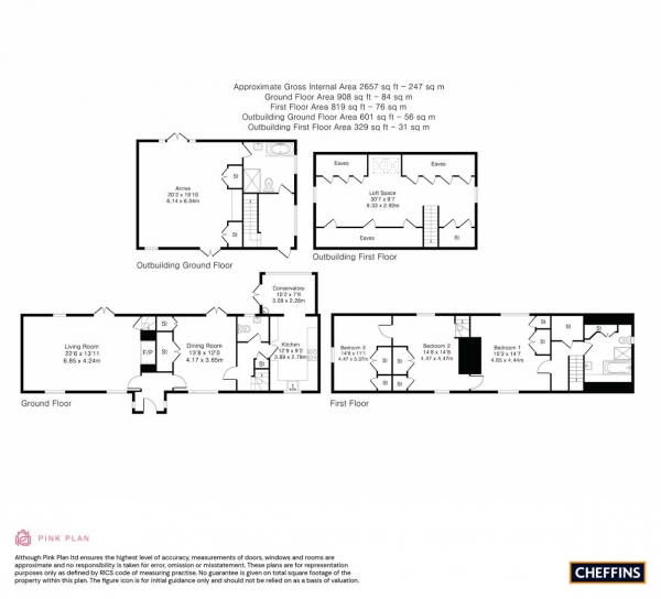 Floor Plan Image for 4 Bedroom Cottage for Sale in Heydon Road, Great Chishill