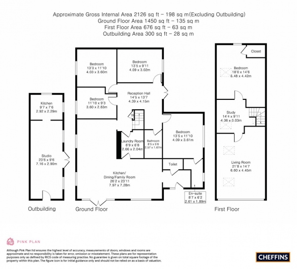 Floor Plan Image for 5 Bedroom Detached Bungalow for Sale in Shepreth Road, Foxton