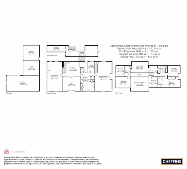 Floor Plan Image for 5 Bedroom Barn Conversion for Sale in Comberton Road, Barton