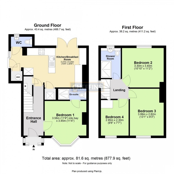 Floor Plan Image for 1 Bedroom House Share to Rent in Mowbray Road, Cambridge