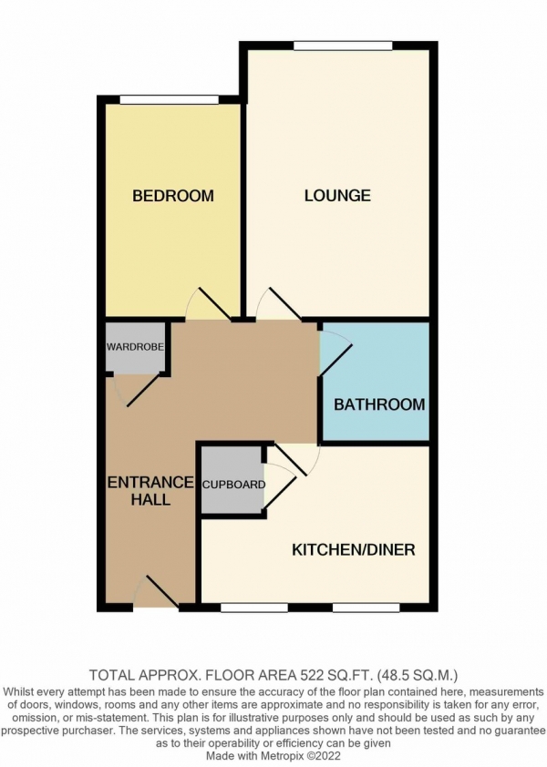 Floor Plan Image for 1 Bedroom Apartment for Sale in Bothlin Court, Woodilee Village