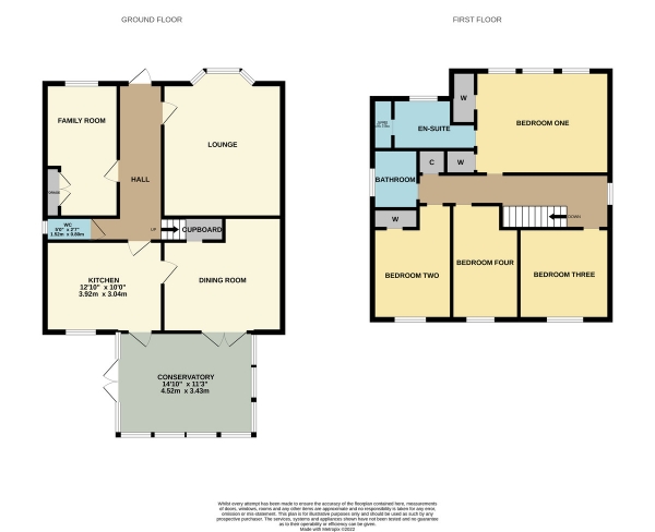 Floor Plan Image for 4 Bedroom Detached House for Sale in Waverley Park, Kirkintilloch