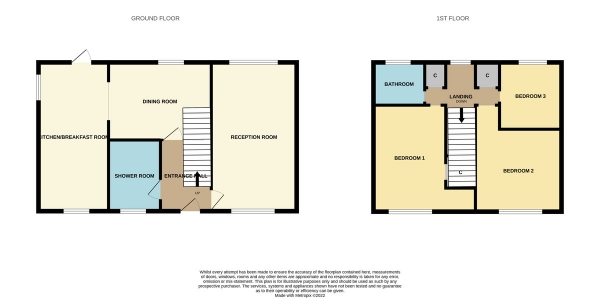 Floor Plan Image for 3 Bedroom Detached House for Sale in Woodside Ave, Lenzie