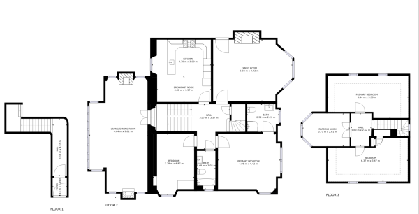 Floor Plan Image for 4 Bedroom Property for Sale in Moncrieff Ave, Lenzie