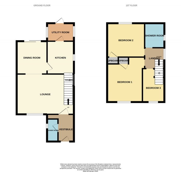 Floor Plan Image for 3 Bedroom Detached House for Sale in Ninians Rise, Kirkintilloch