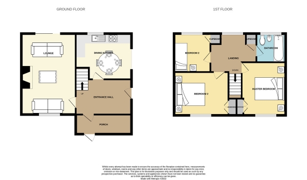 Floor Plan Image for 3 Bedroom Semi-Detached House for Sale in Woodside Avenue, Lenzie