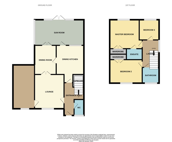 Floor Plan Image for 4 Bedroom Detached House for Sale in Ivy Leaf Place, Lennoxtown