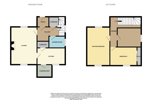 Floor Plan for 3 Bedroom Semi-Detached House for Sale in Westergreens Ave, Kirkintilloch, G66, 4AS - Offers Over &pound160,000