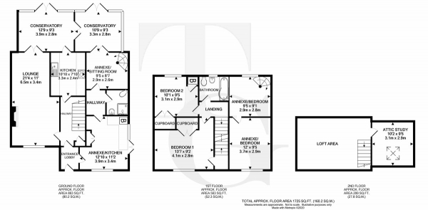 Floor Plan Image for 4 Bedroom Detached House for Sale in Heathlands,Shedfield