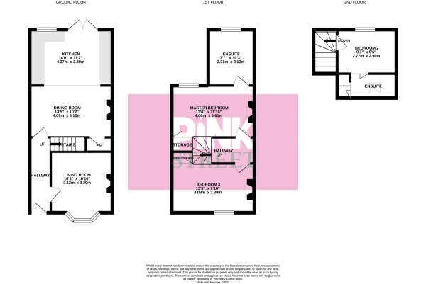 Floor Plan Image for 3 Bedroom Cottage for Sale in Manor Villas, Wickham