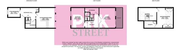 Floor Plan Image for 3 Bedroom Town House for Sale in Newlyn Way, Port Solent