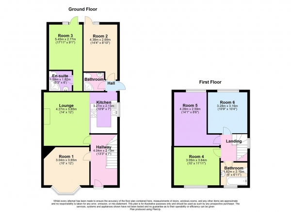 Floor Plan Image for 6 Bedroom Semi-Detached House for Sale in St. Georges Road, Coventry