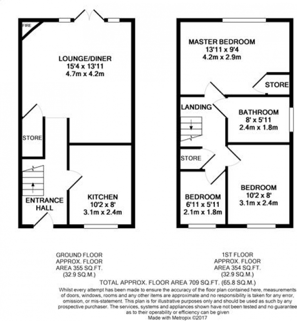 Floor Plan Image for 3 Bedroom Semi-Detached House for Sale in Thorney Road, Coventry