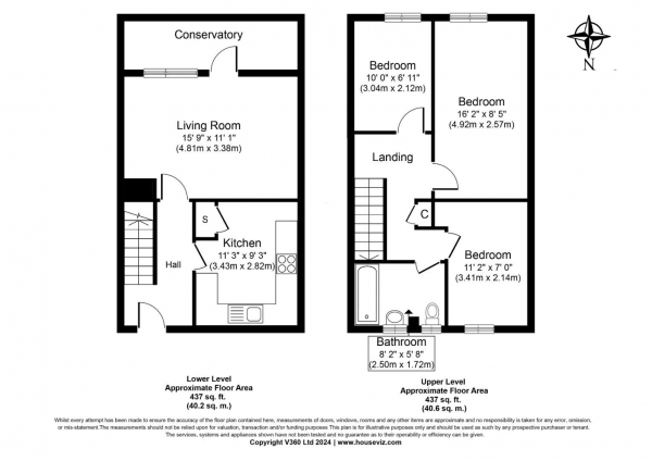 Floor Plan for 1 Bedroom House Share to Rent in Gough Walk, London, E14, 6HN - £185 pw | £800 pcm