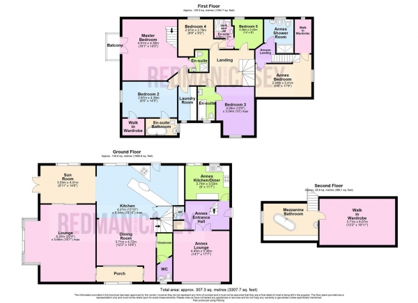 Floor Plan Image for 6 Bedroom Detached House for Sale in Vale Coppice, Horwich, Bolton