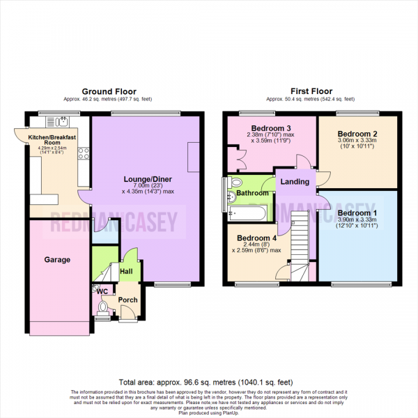 Floor Plan Image for 4 Bedroom Semi-Detached House for Sale in Brownlow Road, Horwich, Bolton