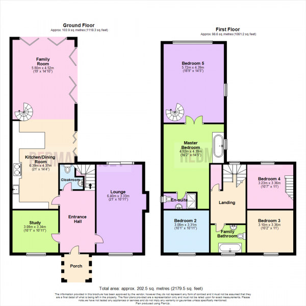 Floor Plan Image for 5 Bedroom Detached House for Sale in Chorley Road, Blackrod, Bolton