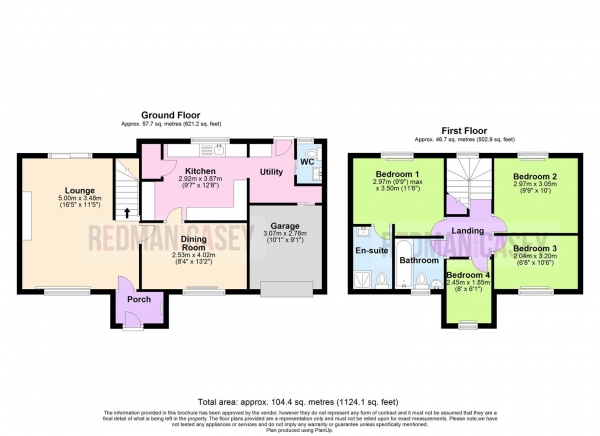 Floor Plan Image for 4 Bedroom Detached House for Sale in Lower Makinson Fold, Horwich, Bolton