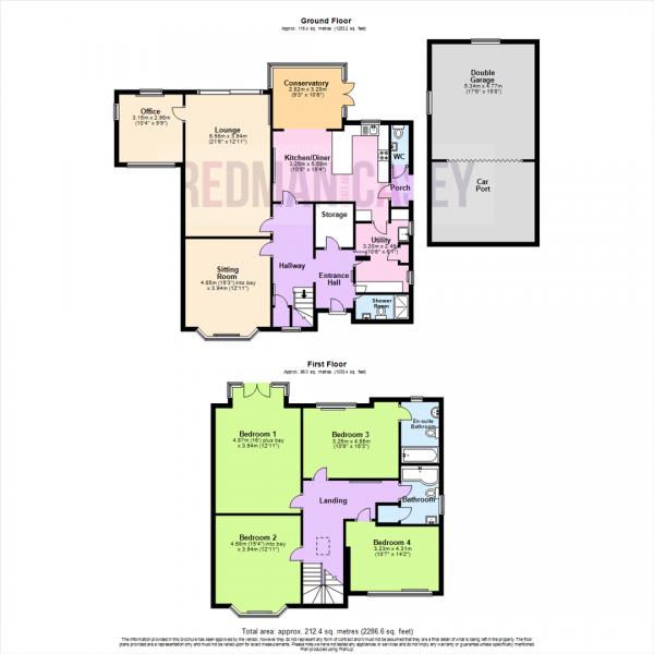 Floor Plan Image for 4 Bedroom Detached House for Sale in Regent Road, Lostock, Bolton