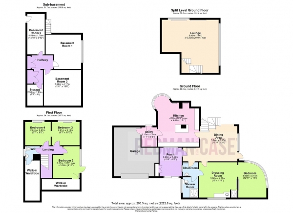 Floor Plan Image for 4 Bedroom Detached House for Sale in Haigh Road, Haigh, Wigan