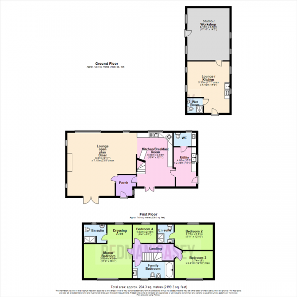 Floor Plan Image for 4 Bedroom Farm House for Sale in New Road, Anderton, Chorley