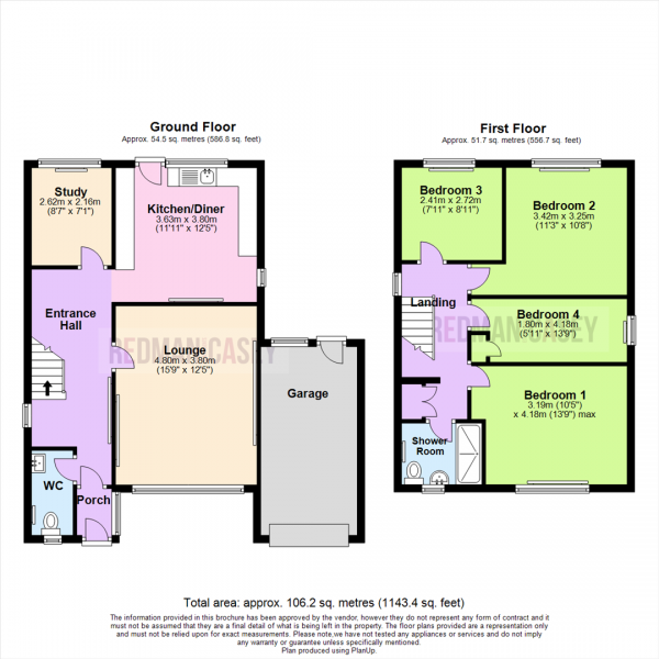 Floor Plan Image for 4 Bedroom Detached House for Sale in Manchester Road, Blackrod, Bolton