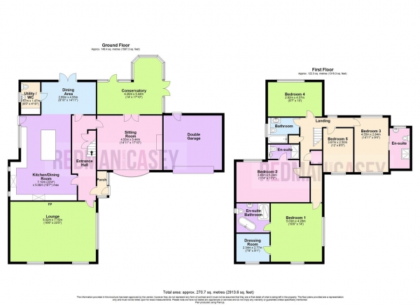 Floor Plan Image for 5 Bedroom Detached House for Sale in Regent Road, Lostock, Bolton