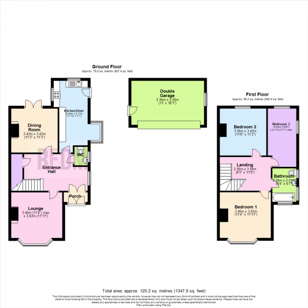 Floor Plan Image for 3 Bedroom Semi-Detached House for Sale in Maple Avenue, Horwich, Bolton