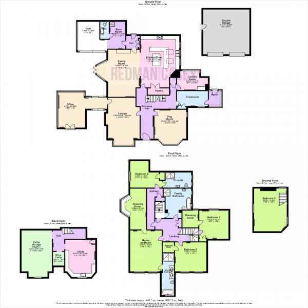 Floor Plan Image for 5 Bedroom Detached House for Sale in Lostock Junction Lane, Lostock, Bolton