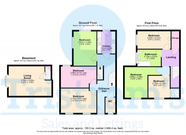 Floor Plan Image for 1 Bedroom Detached House to Rent in Ashbourne Street, Lenton