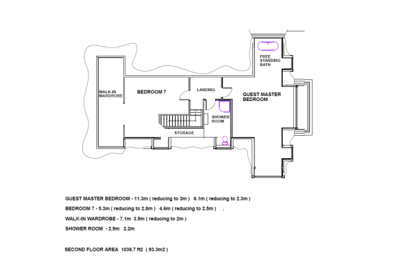 Floor Plan Image for 7 Bedroom Detached House for Sale in Highgrove Gardens, Edwalton