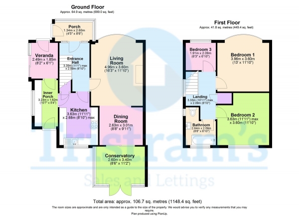 Floor Plan Image for 3 Bedroom Semi-Detached House for Sale in Perth Drive, Stapleford