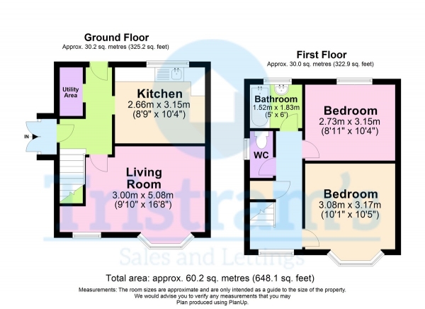 Floor Plan Image for 2 Bedroom Semi-Detached House for Sale in Rockford Road, Sherwood