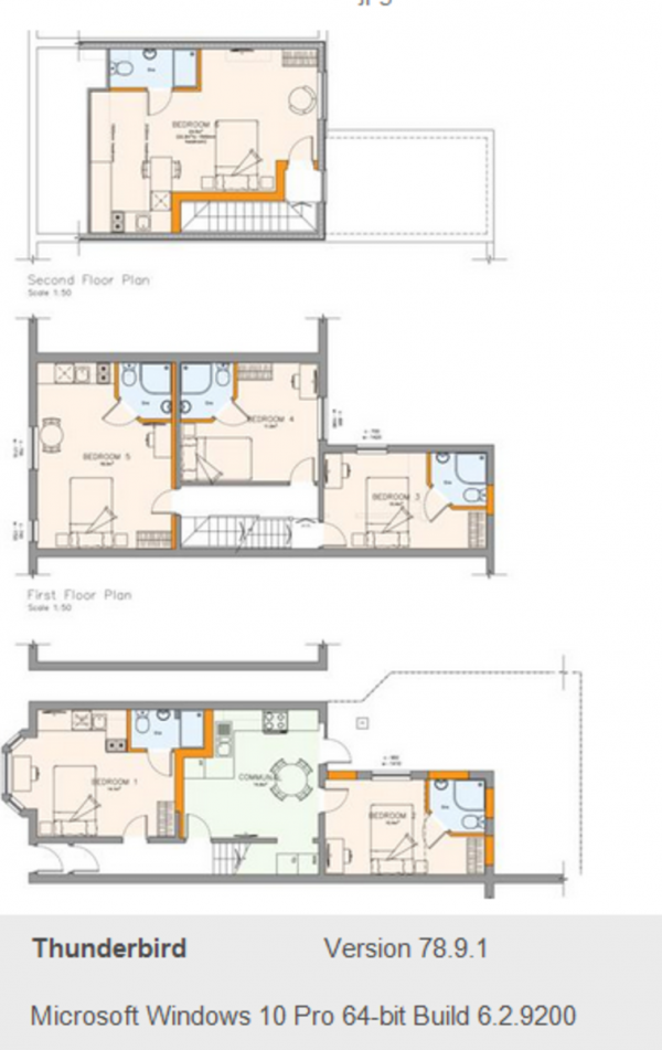 Floor Plan Image for 1 Bedroom House Share to Rent in House Share - Bedroom 5, Ashwell Street, Netherfield