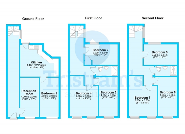 Floor Plan Image for 1 Bedroom House Share to Rent in UC Welcome - Alfreton Road, Radford