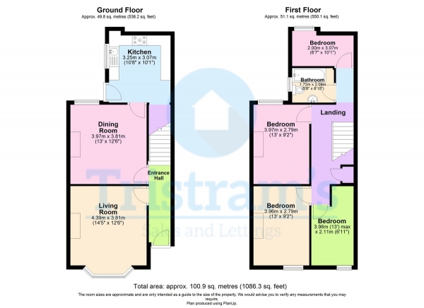 Floor Plan Image for 4 Bedroom Semi-Detached House for Sale in Pasture Road, Stapleford