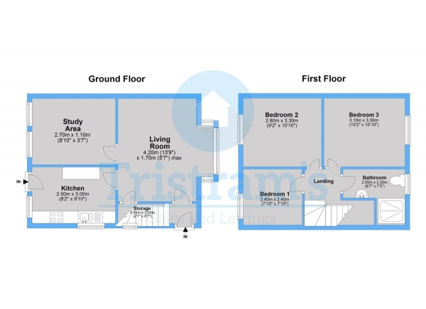 Floor Plan Image for 6 Bedroom Semi-Detached House to Rent in Ednaston Road, Dunkirk