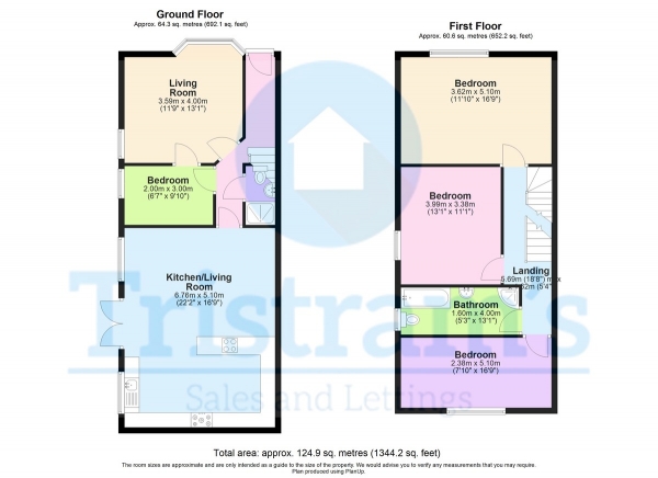 Floor Plan Image for 6 Bedroom Detached House to Rent in City Road, Dunkirk