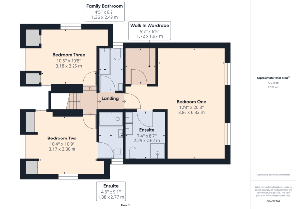 Floor Plan Image for 4 Bedroom Detached House for Sale in Gossops Green, Crawley, RH11