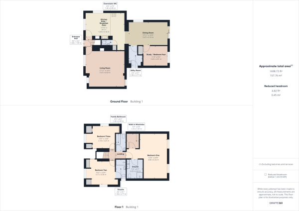 Floor Plan Image for 4 Bedroom Detached House for Sale in Gossops Green, Crawley, RH11