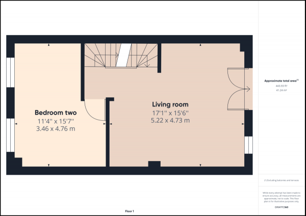 Floor Plan Image for 4 Bedroom Town House for Sale in Three Bridges, Crawley, RH10