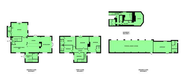 Floor Plan Image for 5 Bedroom Detached House for Sale in New Cut Bank Road, Haddiscoe, Great Yarmouth