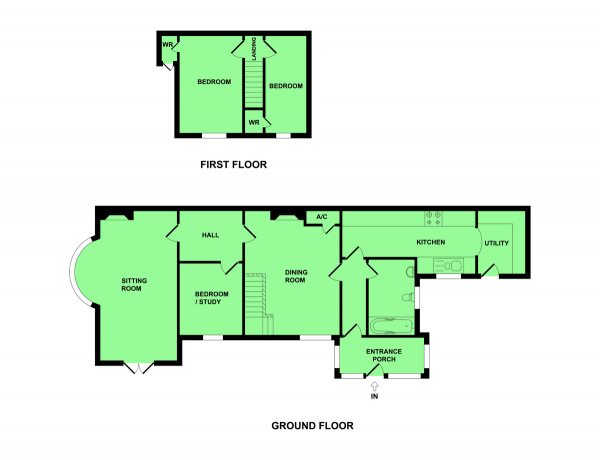 Floor Plan Image for 3 Bedroom Semi-Detached Bungalow for Sale in Bradwell Avenue, Bradwell