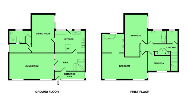 Floor Plan Image for 3 Bedroom Semi-Detached House for Sale in Lady Margarets Avenue, Gorleston