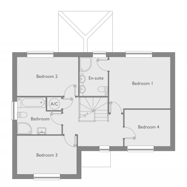 Floor Plan Image for 4 Bedroom Detached House for Sale in Mayflower Way, Gorleston