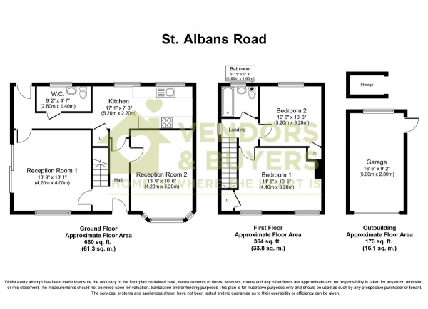 Floor Plan Image for 3 Bedroom End of Terrace House for Sale in St. Albans Road, Havant